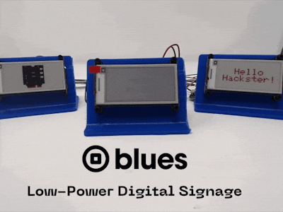 Build a Fleet of Low Power, Cloud-Connected e-Ink Displays