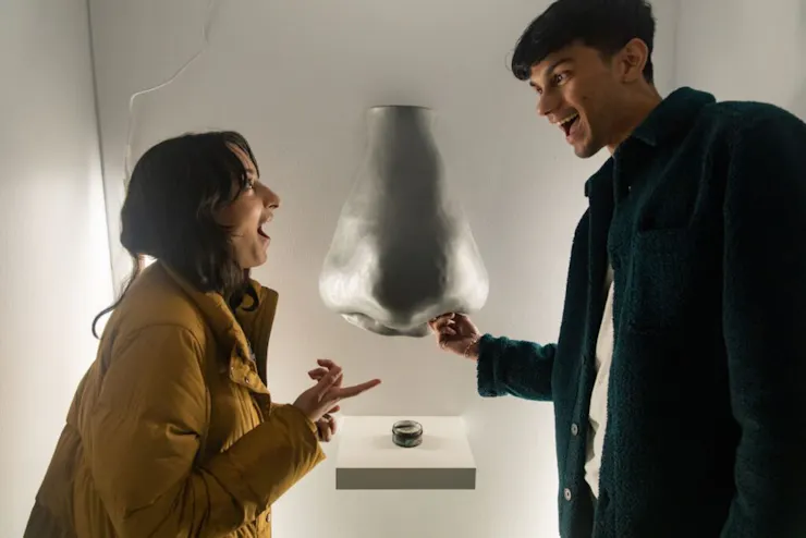 This Giant Nose Art Piece Drips Descriptive Snot - Hackster.io