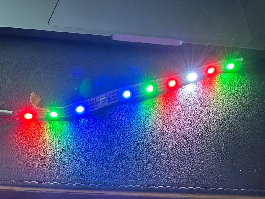 WS2812 LEDs in C# on the Meadow