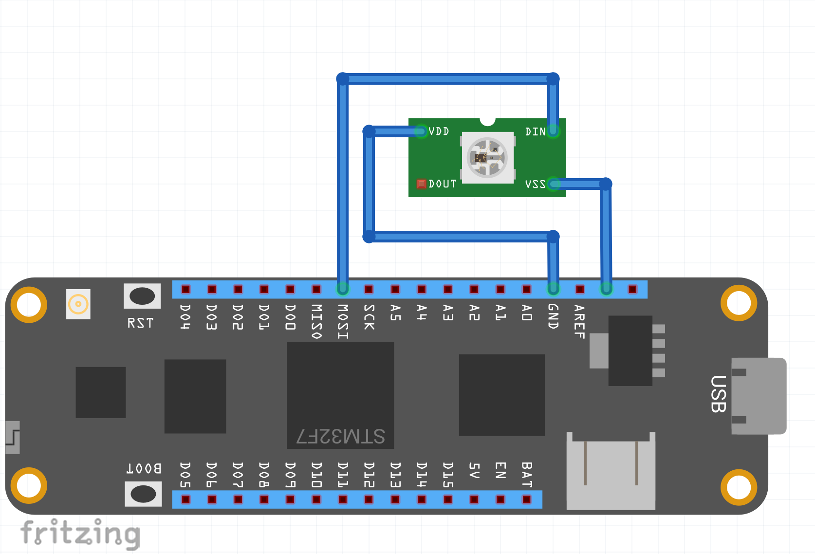 WS2812 LEDs in C# on the Meadow - Hackster.io