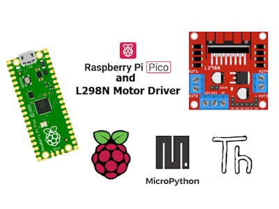Raspberry Pi Pico and L298N Motor Driver