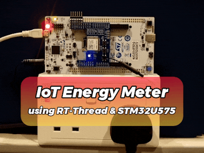 IoT Energy Meter using RT-Thread & STM32U575