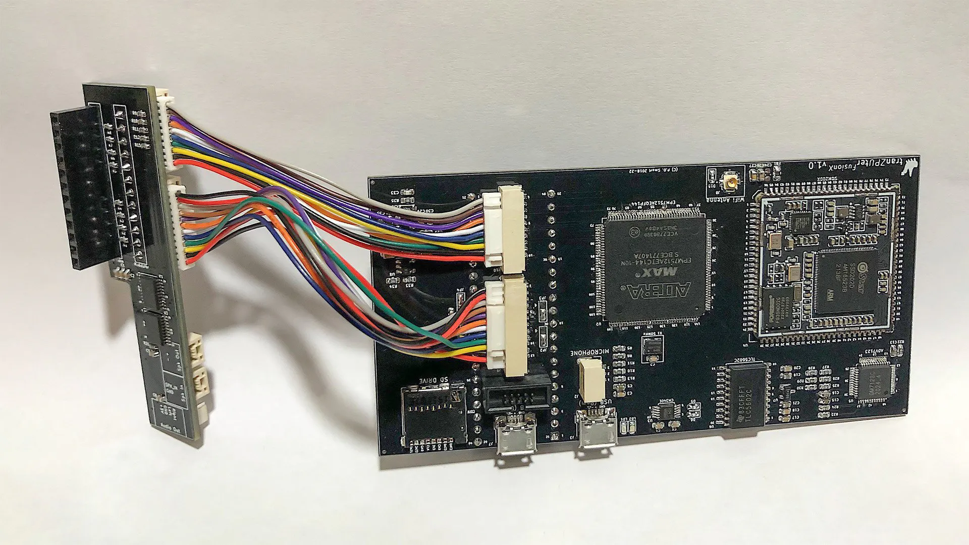 tranZPUter FusionX Is a 500 MHz Z80 Drop-In Replacement Based on a