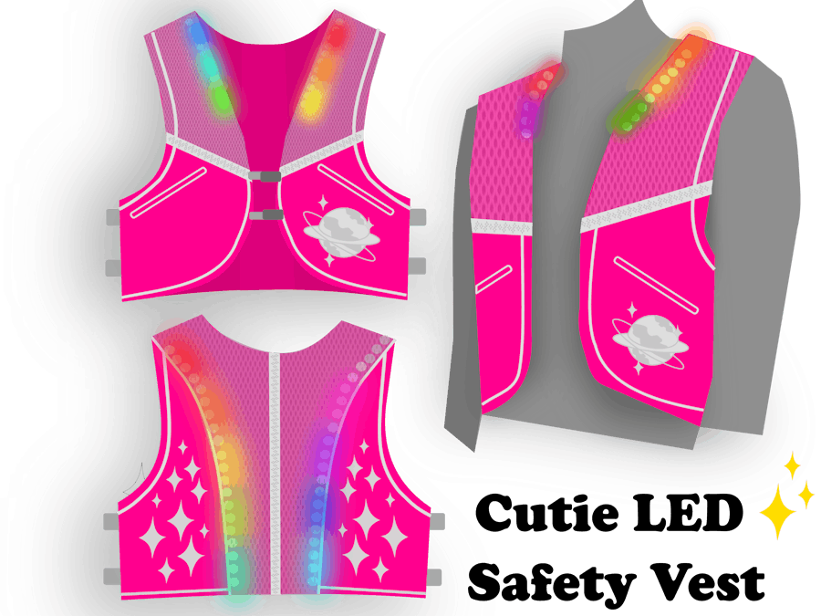 Cutie LED Safety Vest