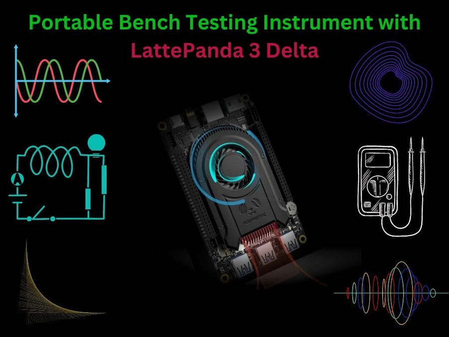 Portable Bench Testing Instrument with LattePanda 3 Delta