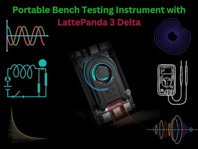 Portable Bench Testing Instrument with LattePanda 3 Delta