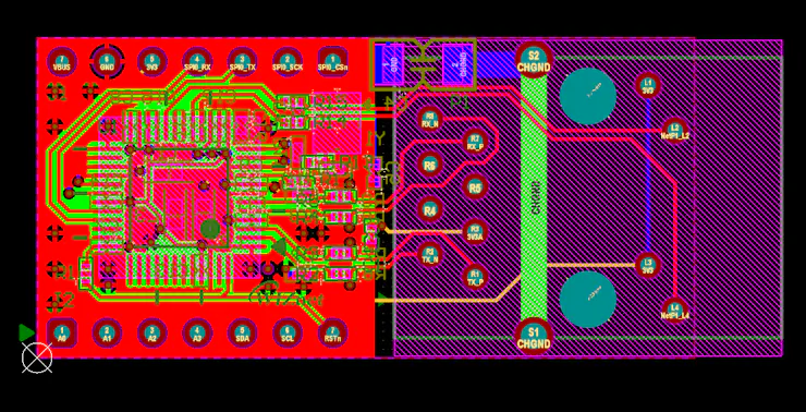 W5100S-XIAO Board PCB