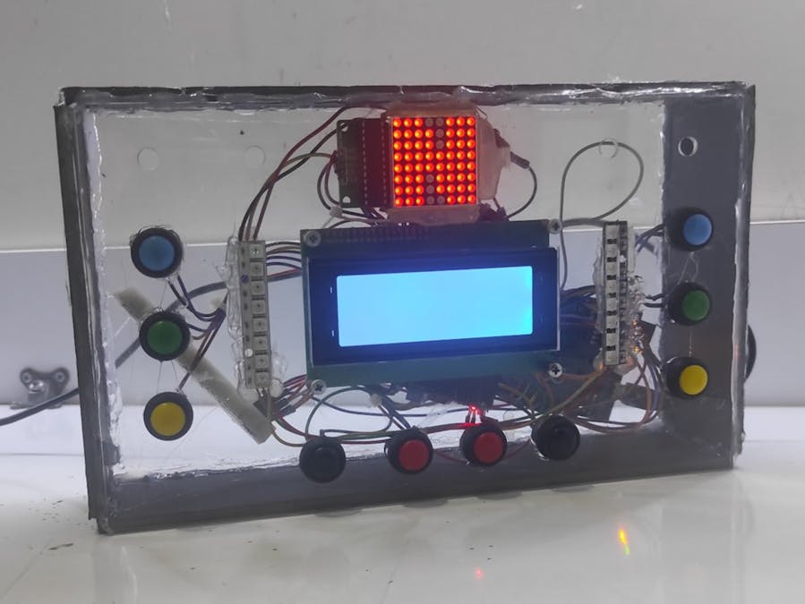 Dashboard and Button Box for Games
