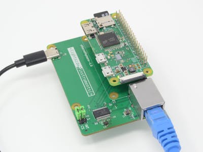 The ethernet4pizero - Ethernet for Raspberry Pi Zero shield