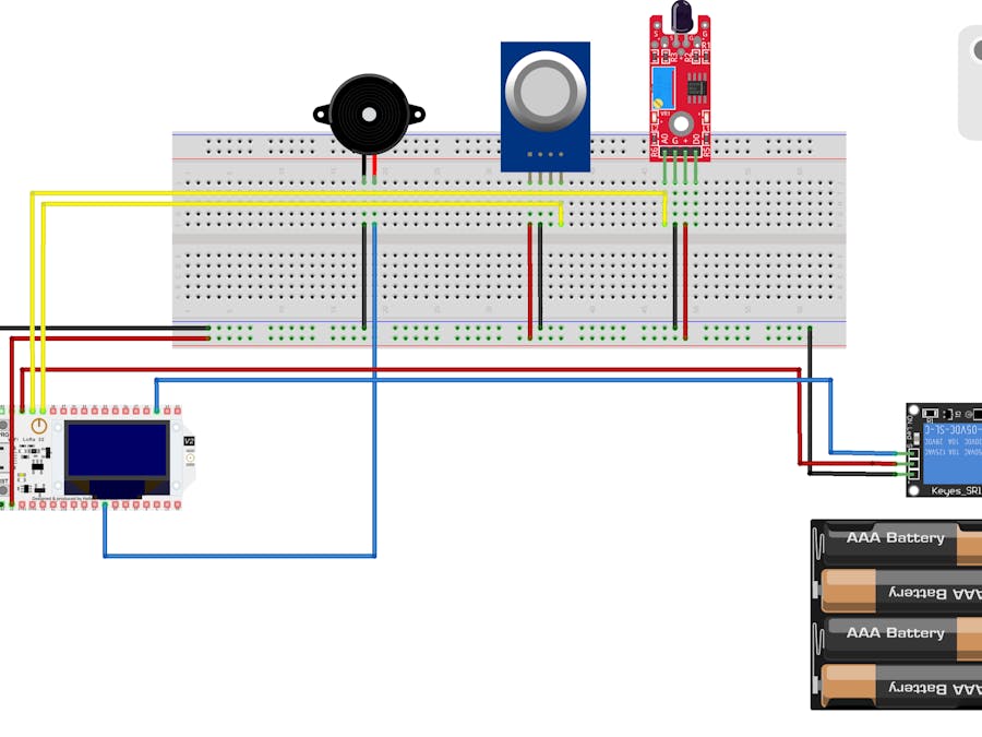 A Low-Power Fire Alert System Application with RIOT OS