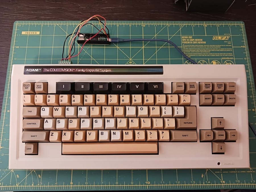 USB Coleco Adam Keyboard