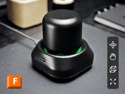DIY Space Mouse for Fusion 360 Using Magnets