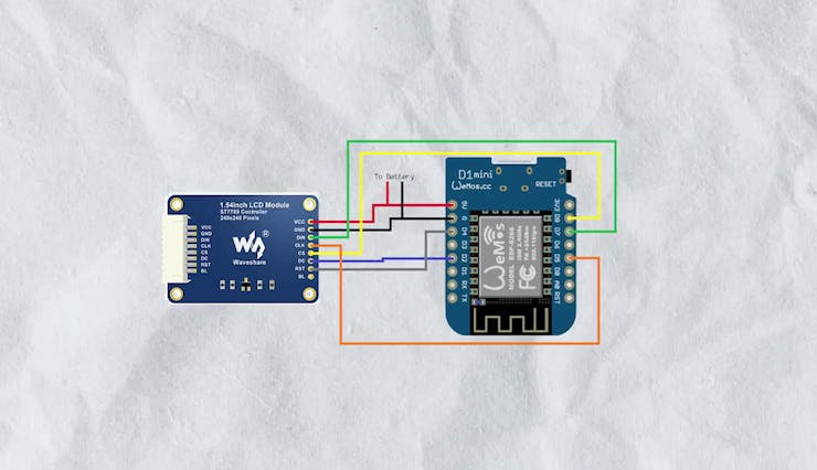 制作带有气象站的小台钟 esp8266 物联网 第4张 制作带有气象站的小台钟 esp8266 物联网 第4张