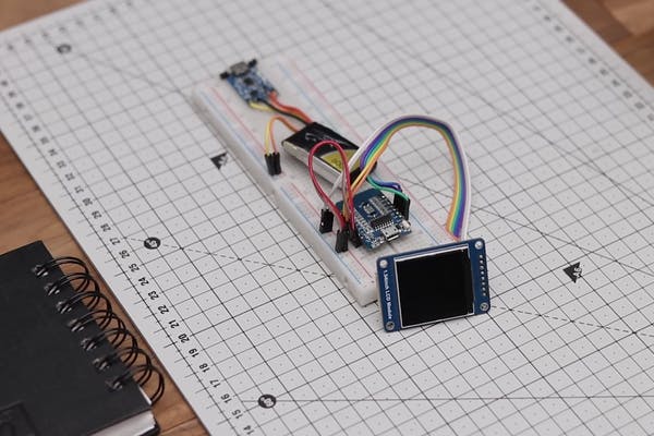 制作带有气象站的小台钟 esp8266 物联网 第6张 制作带有气象站的小台钟 esp8266 物联网 第6张