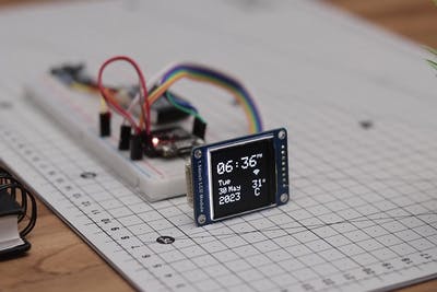 制作带有气象站的小台钟 esp8266 物联网 第8张 制作带有气象站的小台钟 esp8266 物联网 第8张