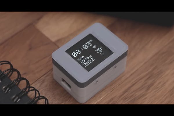 制作带有气象站的小台钟 esp8266 物联网 第20张 制作带有气象站的小台钟 esp8266 物联网 第20张