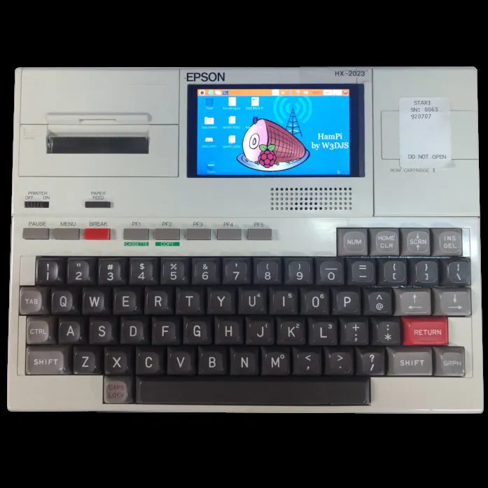 Don Kiser's HX-2023 Packs a Raspberry Pi 4 Into the Shell of a