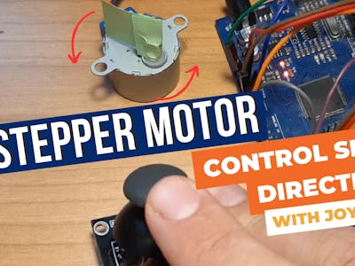 How to Control Stepper Motor With Joystick Using Arduino