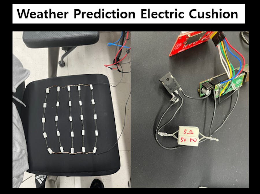 Weather Prediction Electric Cushion
