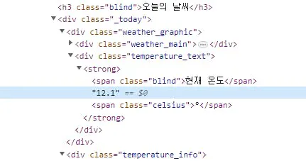 Weather Prediction Electric Cushion, Web Crawling