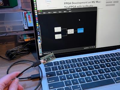 FPGA Development on M2 Mac: TinyFPGA with IceStudio