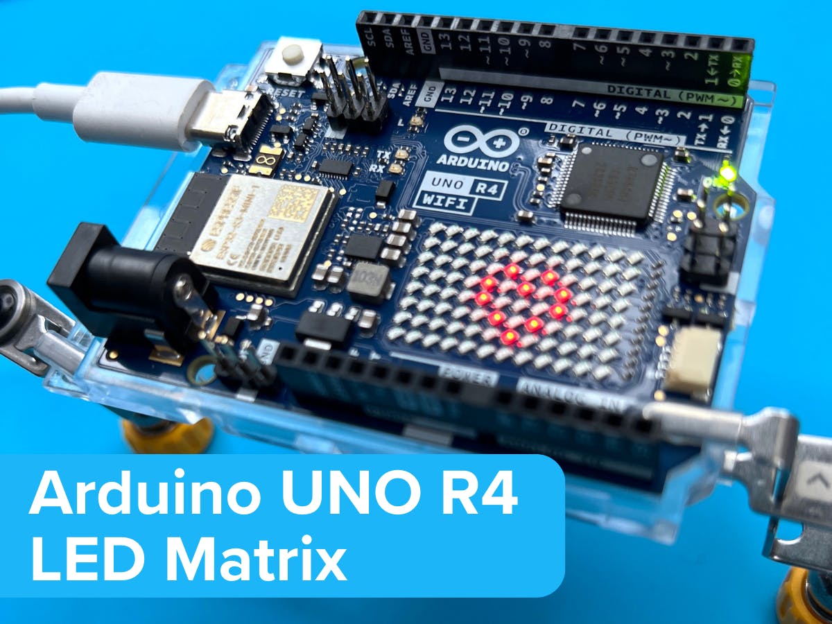 Programming the Arduino UNO R4 WiFi's LED Matrix 