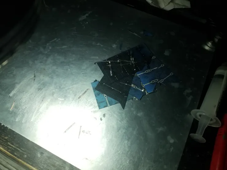 Solar Cells are very fragile and break easily