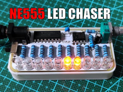 DIY LED Light Chaser Circuit