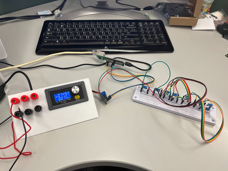 Simple Power Meter with W5100S-EVB-PICO