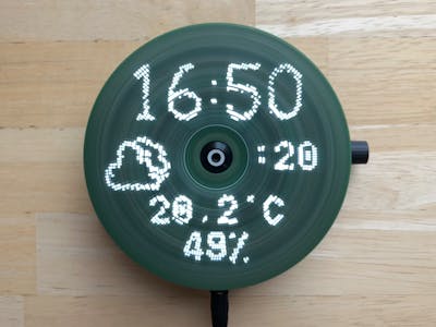 DIY Rotating LED Display - Arduino at it’s best