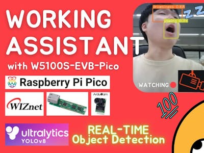Working Assistant with W5100S-EVB-Pico