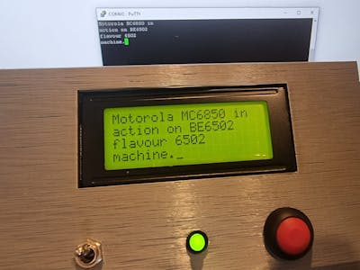 RS232: using the Motorola 6850 ACIA with a 6502 computer