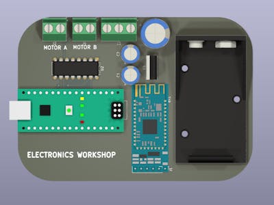 Bluetooth Controlled car using Arduino