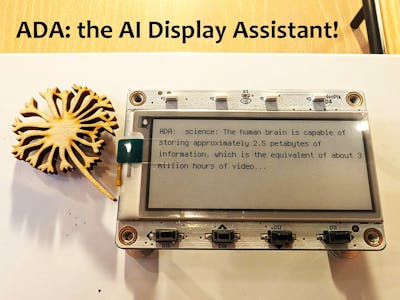 ADA: AI Display Assistant!