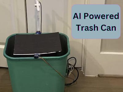 AI-Powered Trash Can