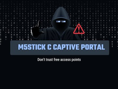 M5Stick C Captive Portal