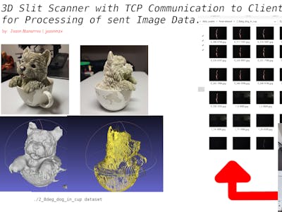 3D Scanning with ESP-32 CAM & Line Laser (Arduino / C++)