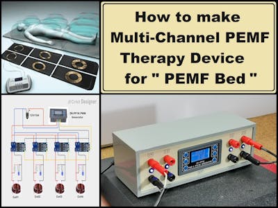 How to make Multichannel PEMF Therapy device for PEMF Bed