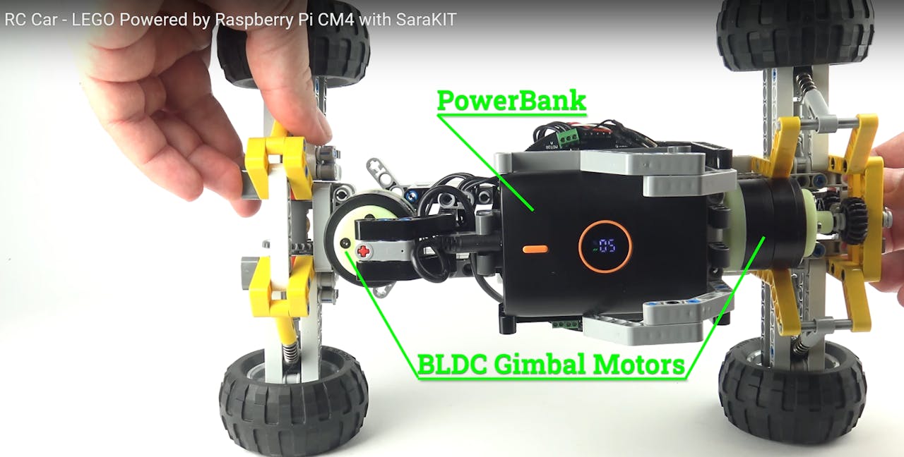 Raspberry pi lego discount car