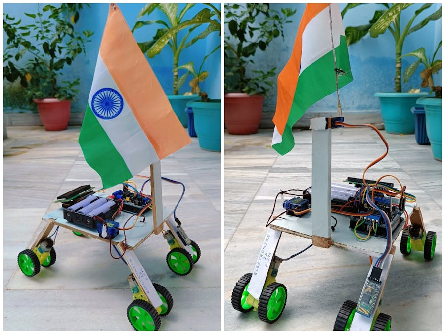 Flag Hoisting Robot