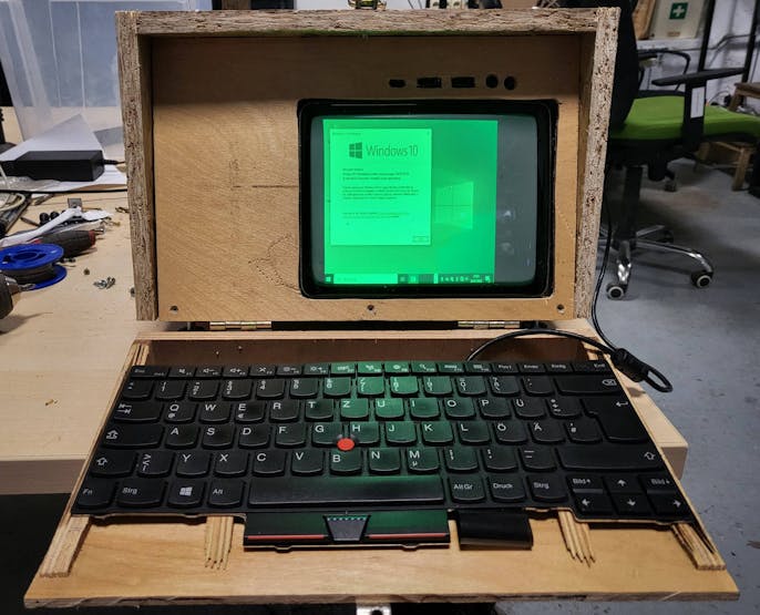 A Modern Take On The “Luggable” Computer