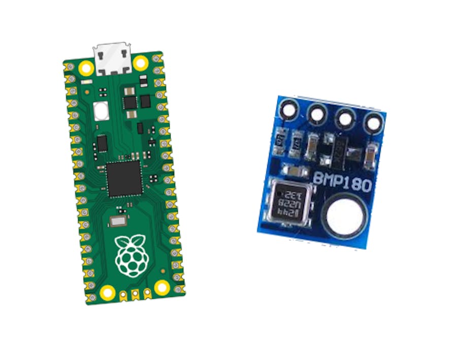 How to Connect BMP-180 to Raspberry Pi Pico W