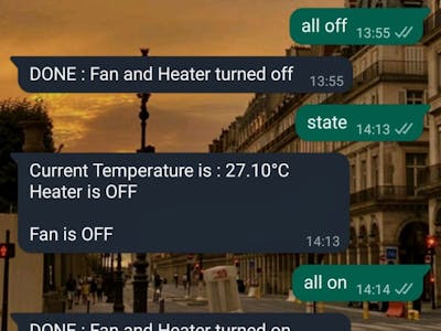 Temperature control & monitoring system, NodeMCU, iot projec