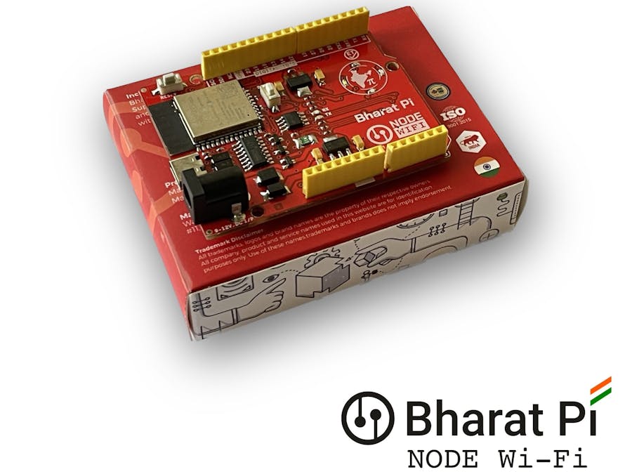 Bharat Pi Node Wi-Fi Board with ESP32 and SD Card