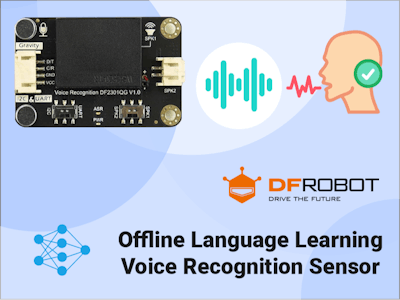 Getting started with DFRobot Voice Recognition Sensor