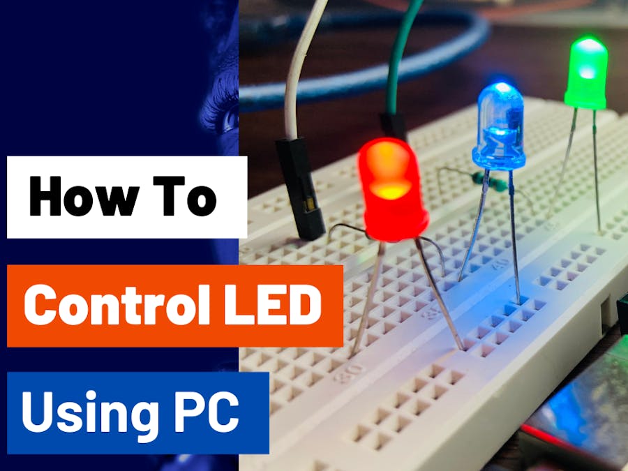 How to Control LED From Windows PC Using Arduino