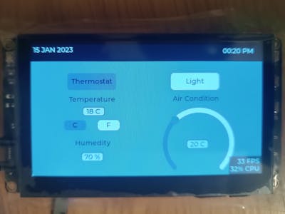 Smart Home HMI Based On RT-Thread HMI Board