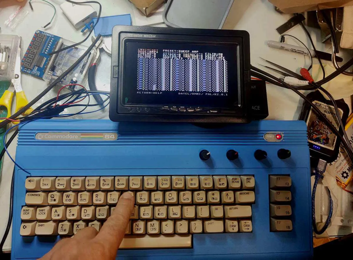 Turn a Commodore 64 Into a Bangin' Synth - Hackster.io