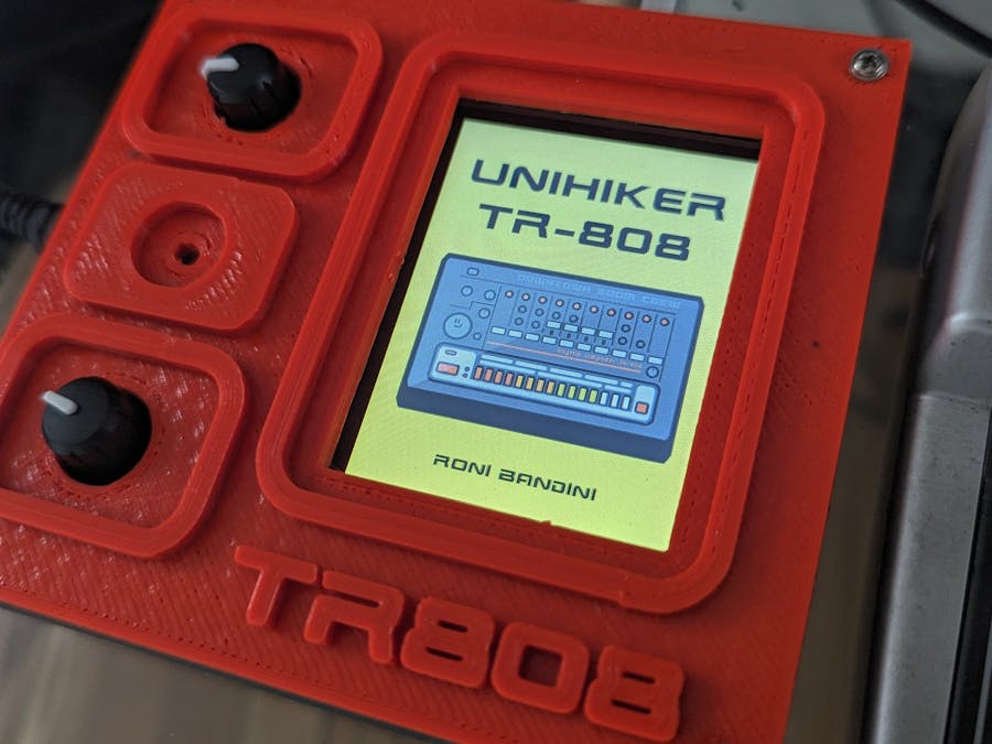 Unihiker TR-808 drum machine