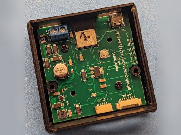 Read more about the article Greg Cormier’s Espairqual Affords an Simple Method to Interfacing PM Sensors with Dwelling Assistant